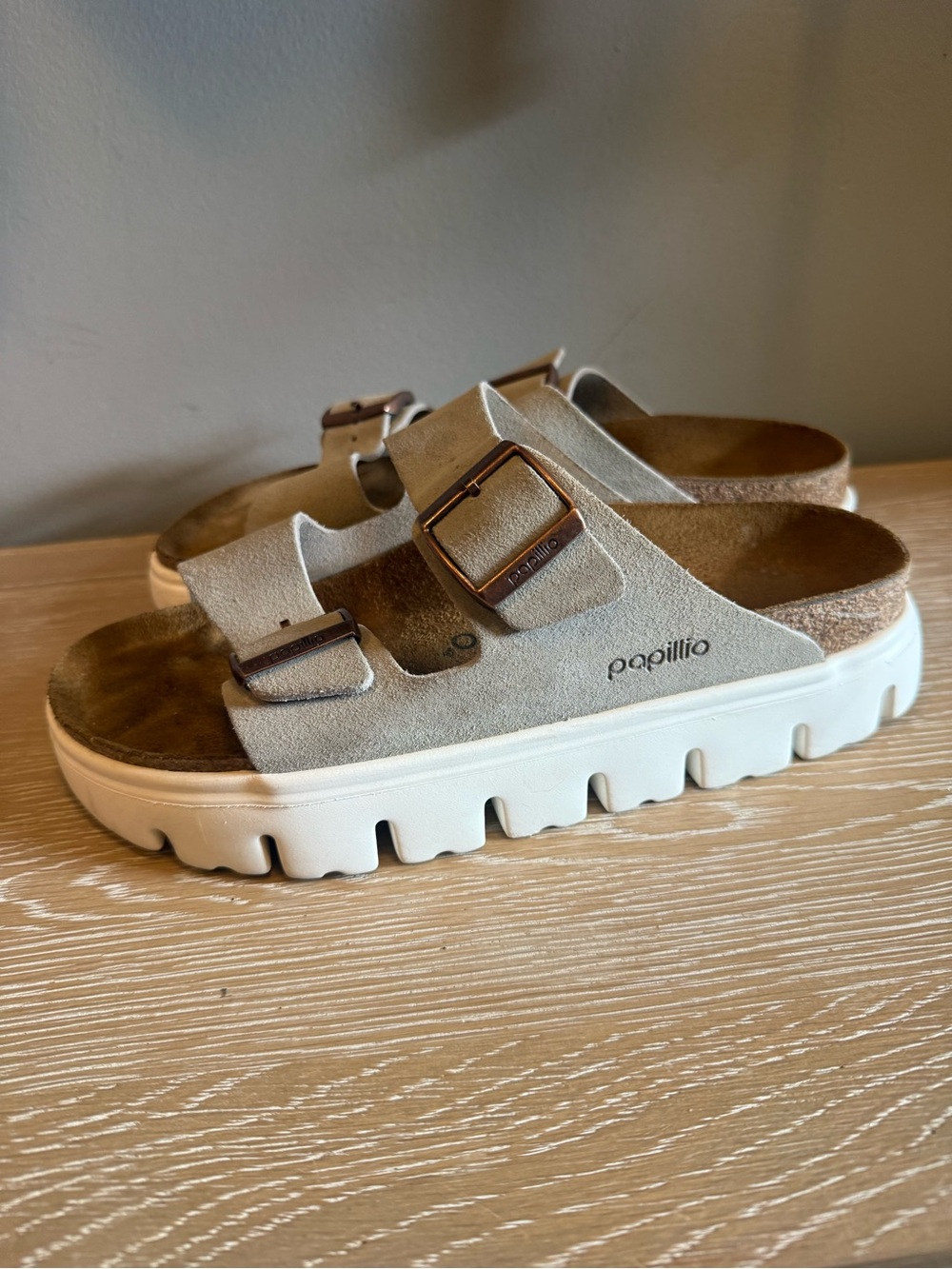 BIRKENSTOCK Arizona Chunky Slide Sandals | Sz 41